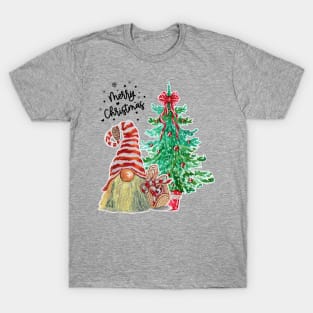 Merry Christmas Gnome - Gnome Christmas T-Shirt